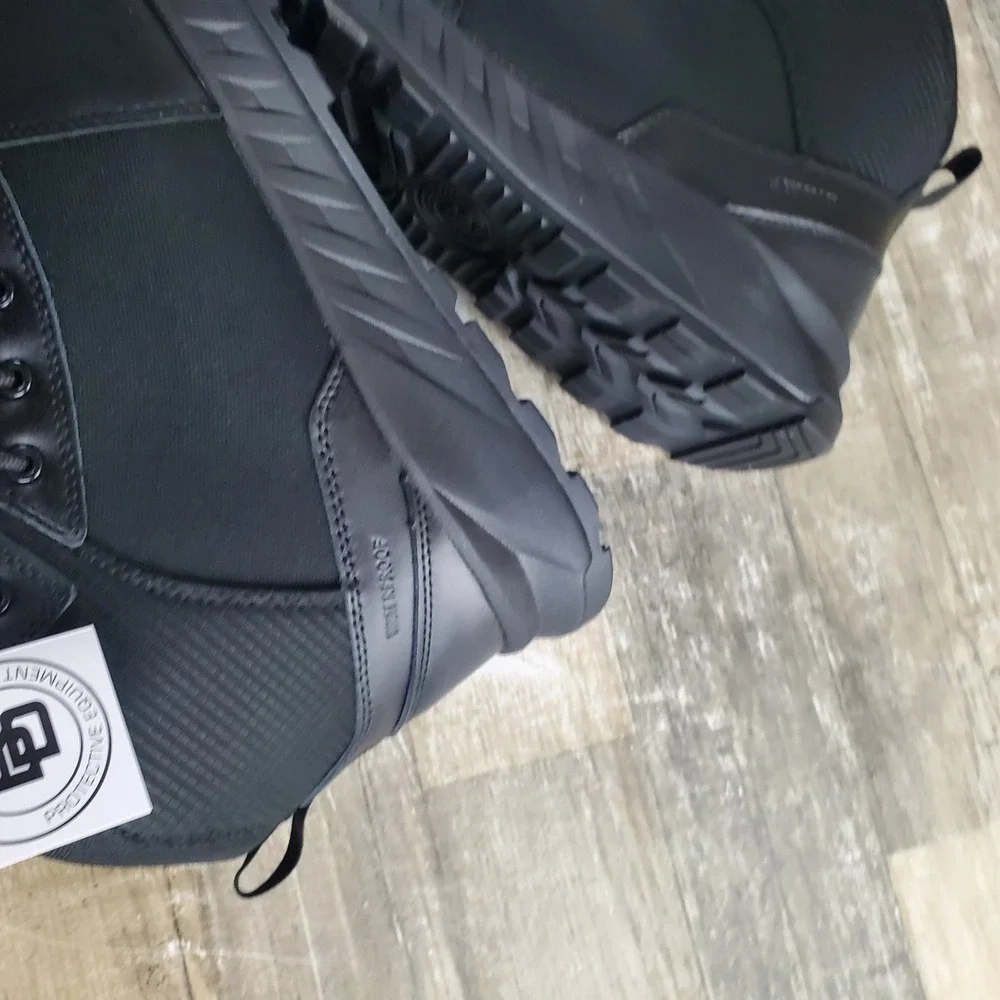 BD Protective Equipment BDX6 Waterproof Side Zip Tactical Boots Mens Sz 14